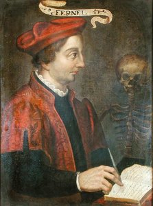 Jean Fernel (c.1497-1558) (óleo sobre tela) de French School