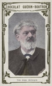Jean Richepin (foto colorida) de French School