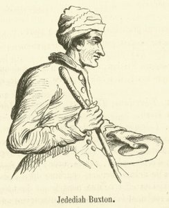Jedediah Buxton (gravura) de French School