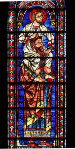 Jeremias com São Lucas nos ombros (w122) de French School