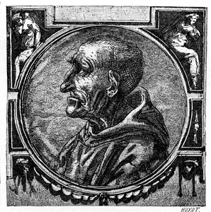 Jerome Savonarola (gravura) de French School