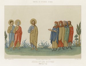 Jesus e os apóstolos de French School
