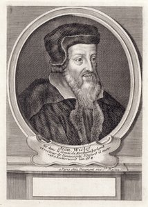 John Wycliffe, gravado por Daumont, Paris de French School