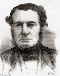 Joseph-François Malgaigne, de "Les Merveilles de la Science", publicado por volta de 1870 (litografia) de French School