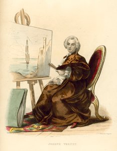Joseph Vernet (gravura colorida) de French School
