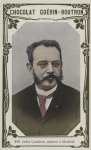 Jules Cambon, embaixador em Madri (foto colorida) de French School