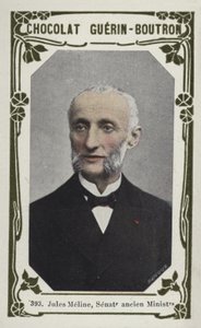 Jules Meline, senador ancien Ministre (foto colorida) de French School
