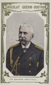 Kaznakof, almirante russo (foto colorida) de French School