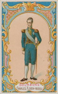 Rei, charles x, de, frança de French School