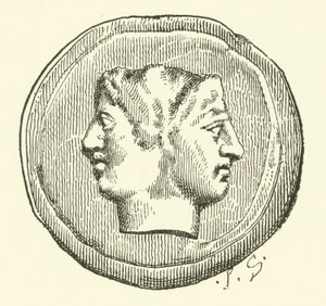 Rei Janus (gravura) de French School