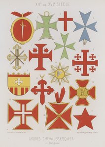 Cavaleiros e ordens religiosas de French School