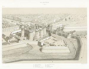 A Bastilha, 1650 de French School