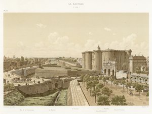 A Bastilha, 1740 de French School