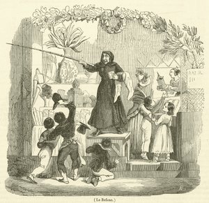 La Befana (gravura) de French School