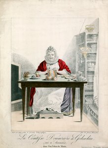 O Comtess Douairiere por Golonkin de French School