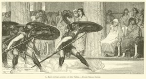 A Dança Pirrónica (gravura) de French School