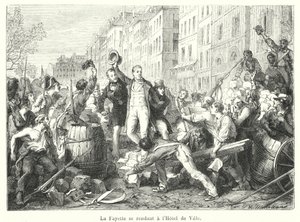La Fayette indo para a Câmara Municipal (gravação) de French School