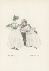 Moda, Paris, 1831 de French School