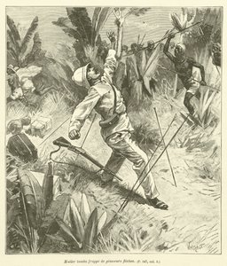 The Death Of The Explorer Muller (gravura) de French School