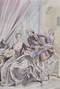 O Pompadour de French School