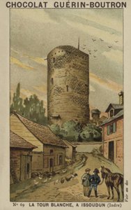 A, torre branca, Issoudun, indre de French School