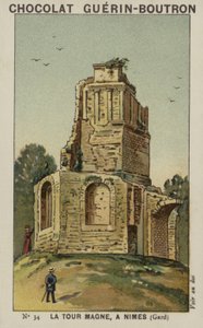 A, magne, torre, nimes, gard de French School