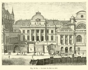 A corte de maio em 1860 de French School