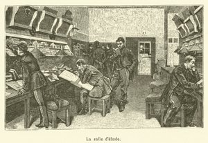 A sala de gravação de French School