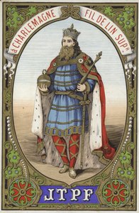 Etiqueta para rosca Charlemagne de French School