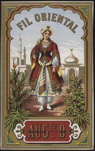 Etiqueta para segmento Oriental de French School