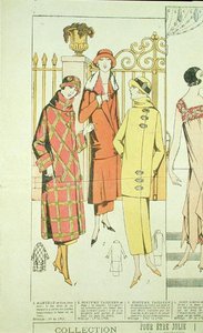 Casacos de Senhora, ilustração de 