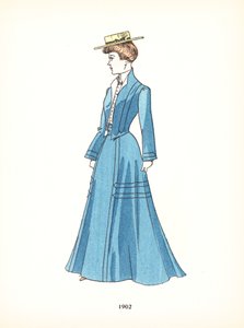 Moda feminina, 1902 de French School