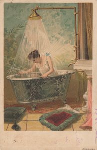 Senhora no banho de French School