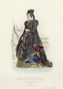 Senhora da corte de Carlos IX da França de French School