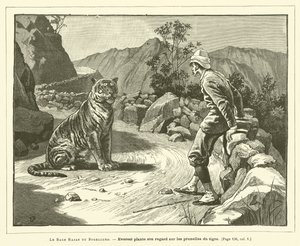O Bagh Rajah de Bogelcund (gravura) de French School