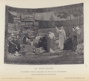 Le Bois Sacre (litho) de French School