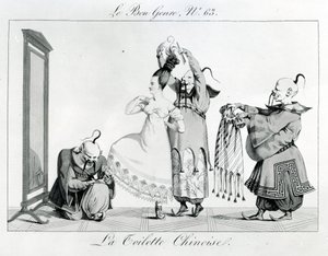 O Bom Tipo - O Banheiro Chinês, 1813 de French School