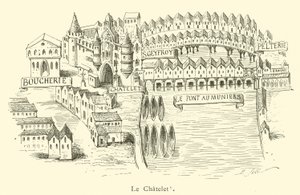 Le Chatelet (gravura) de French School