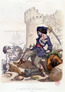 Le Chevalier de Grammont 1686 in "Histoire des pirates et corsaires de l