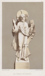 O Cristo de Cahors (cor litho) de French School