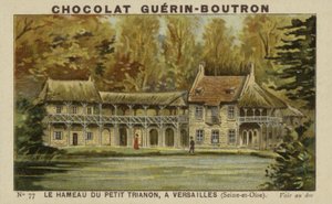 A aldeia de Petit Trianon, Versailles, Seine-et-Oise de French School
