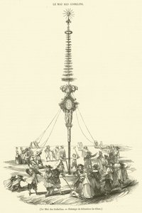 Le Mai des Gobelins, Impressão de Sebastien Le Clerc (gravura) de French School