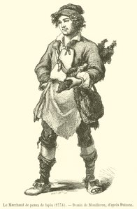 O Comerciante de Pele de Coelho de French School