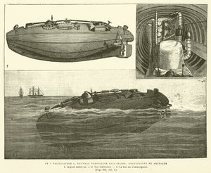 The Peacekeeper, Novo Barco Torpedo Submarino, Experimentado na América (gravação) de French School
