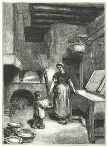 Le Pain (gravura) de French School