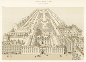 O Palácio Real em 1679, DApres La Boissiere de French School