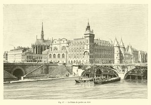 O tribunal em 1859 de French School