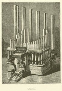 Le Pyrophone (gravura) de French School