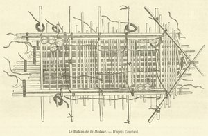 A Jangada da Medusa (gravura) de French School