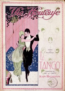 Le Tango, comédia do Sr. e da Sra. Jean Richepin - em "Happy Life" de 05/01/1914 de French School